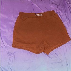 Rust , angel shorts